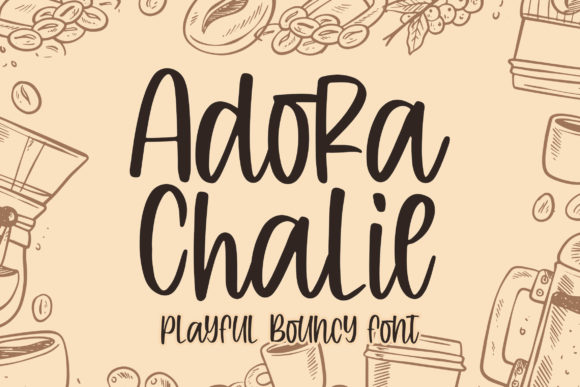 Adora Chalie: A Modern Calligraphy Font for Creative Projects
