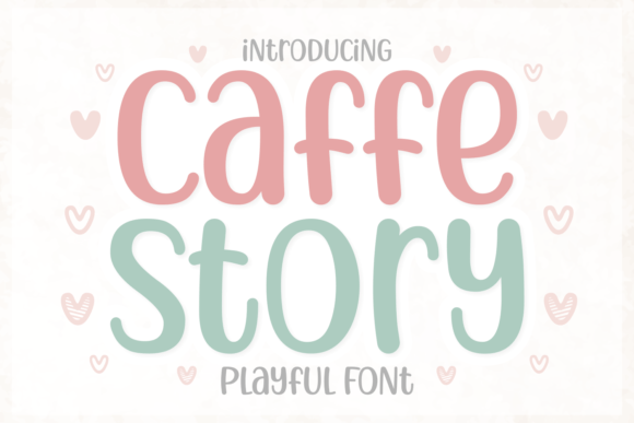 Caffe Story: A Playful Font to Energize Your Creative Projects