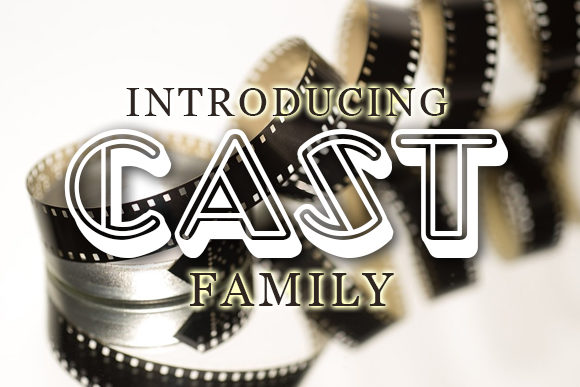 Cast: A Retro-Styled Display Font for Bold, Inspired Designs