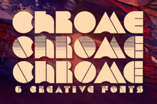 Chrome: The Retro-Futuristic Typeface for Bold Visuals