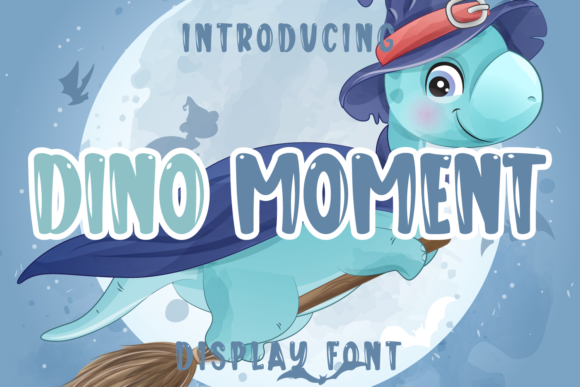 Dino Moment: A Playful Typeface for Memorable Branding
