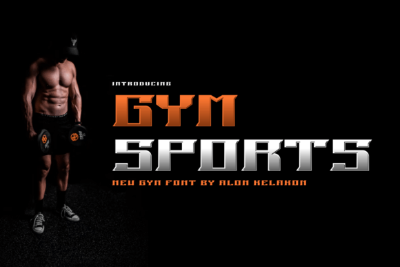 Gym Sports: A Display Font That Commands Attention
