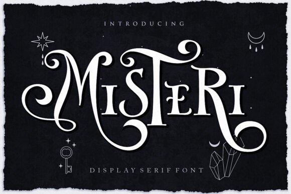 Misteri: A Script Font That Feels Like a Secret Whisper
