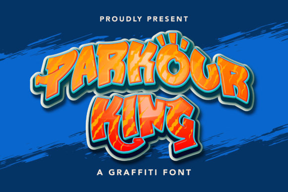 Parkour King: A Bold Typeface for High-Impact Visuals