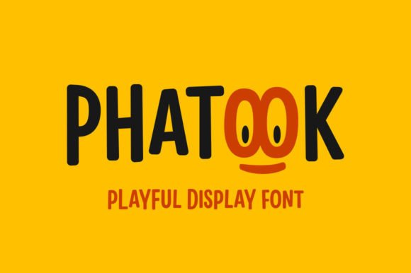 Phatook: The Typeface That Bounces Off the Page