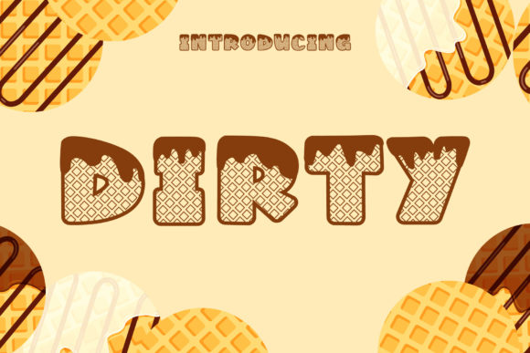 Unleash Your Creative Edge with the Dirty Display Typeface