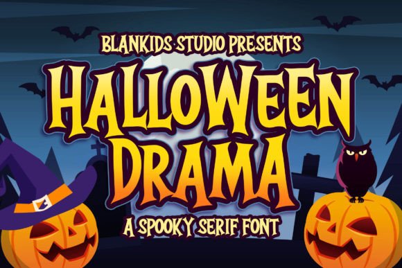 Why Halloween Drama is the Ultimate Display Font for Bold Designs
